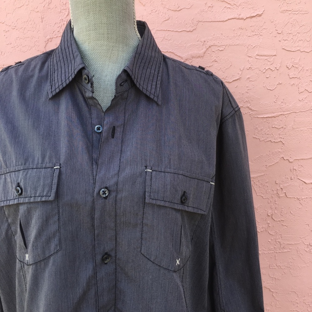 No Retreat Button Down Shirt